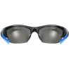 Okulary sportowe Uvex Blaze III set Black/blue