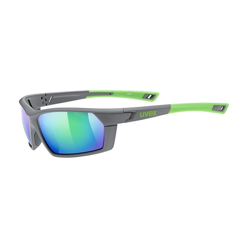 Okulary sportowe Uvex Sportstyle 225 Grey green