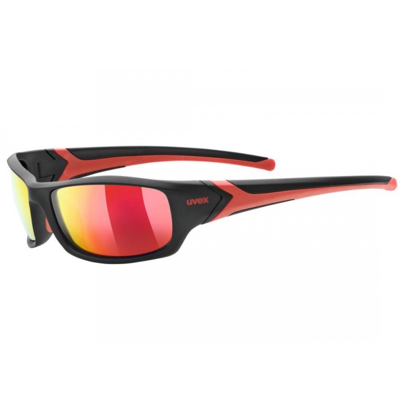 Okulary sportowe Uvex Sportstyle 211 Black red