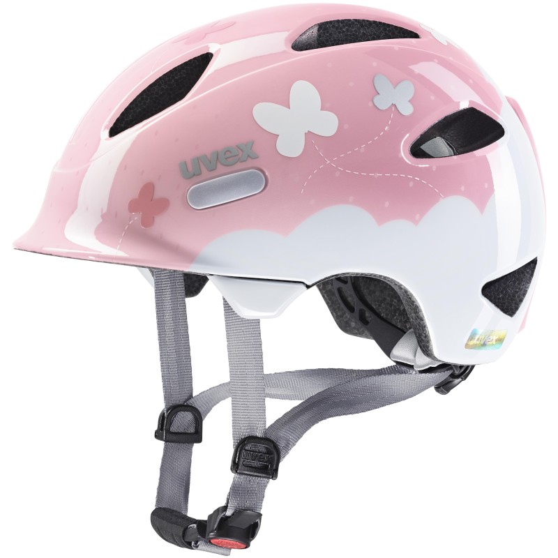 Kask dziecięcy Uvex Oyo Style Butterfly Pink