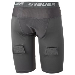 Spodenki ribano z suspensorem Bauer Pro Comfloc Jock Sr