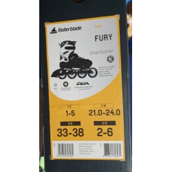 Rolki dziecięce Rollerblade Fury Boy 33 - 38