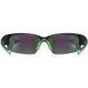 Okulary sportowe Uvex Sportstyle 215 Black mat green