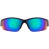 Okulary sportowe Uvex Sportstyle 215 Black mat green