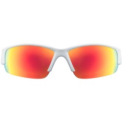 Okulary sportowe Uvex Sportstyle 215 White mat red