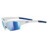 Okulary sportowe Uvex Sunsation White blue